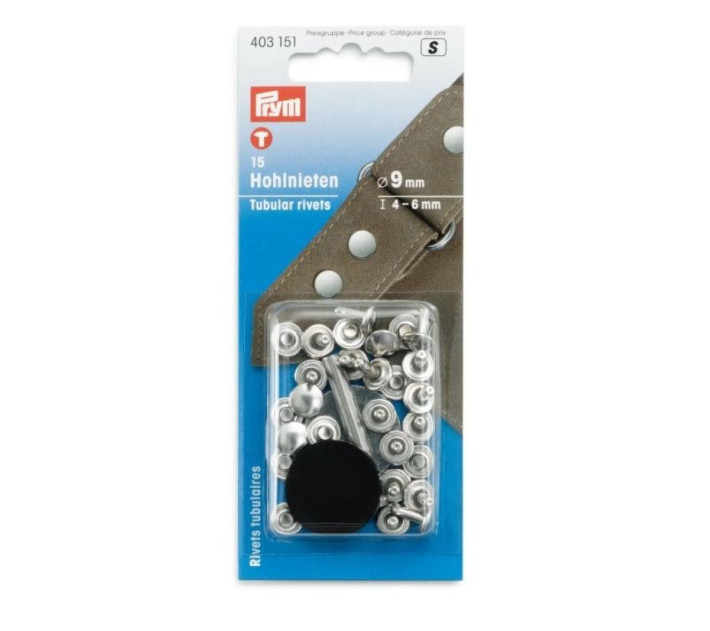PRYM- Nity Rurkowe 4-6mm/9mm
