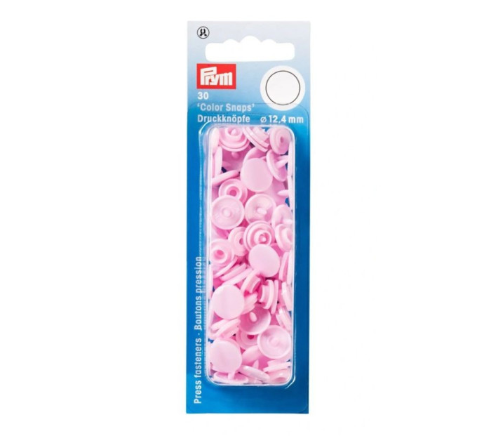 PRYM- Napy Plastikowe -Róż Jasny