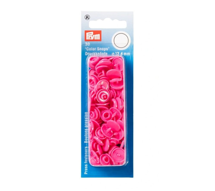 PRYM- Napy Plastikowe -Róż Ciemny