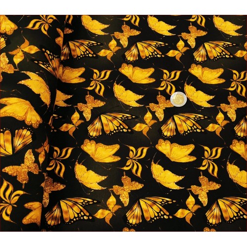 Motyle Złote -Czarny Cień -Cyfra
