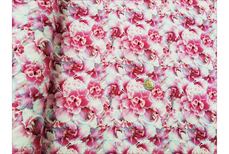 Kwiaty Różowe -Ecrue -Cyfra