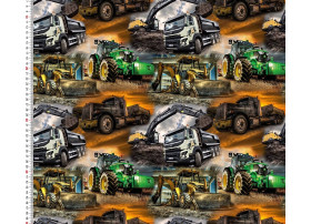 Traktory Zielone koparka Volvo -Cyfra 2