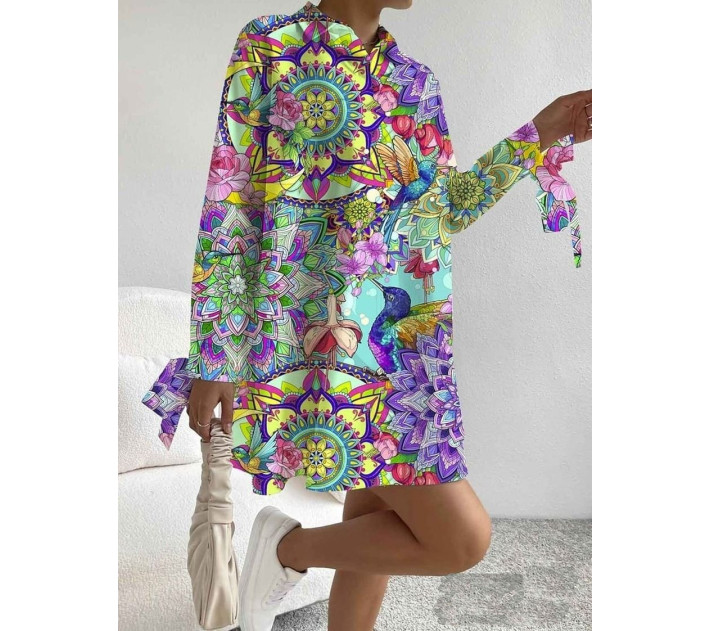 Rozety Mandale i Ptaki -Cyfra2