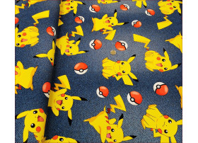 Pokem-D Żółty na Jeans -Cyfra3 2