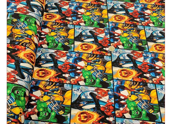 Bohaterzy Marvel-2 MIX Romby  -Cyfra